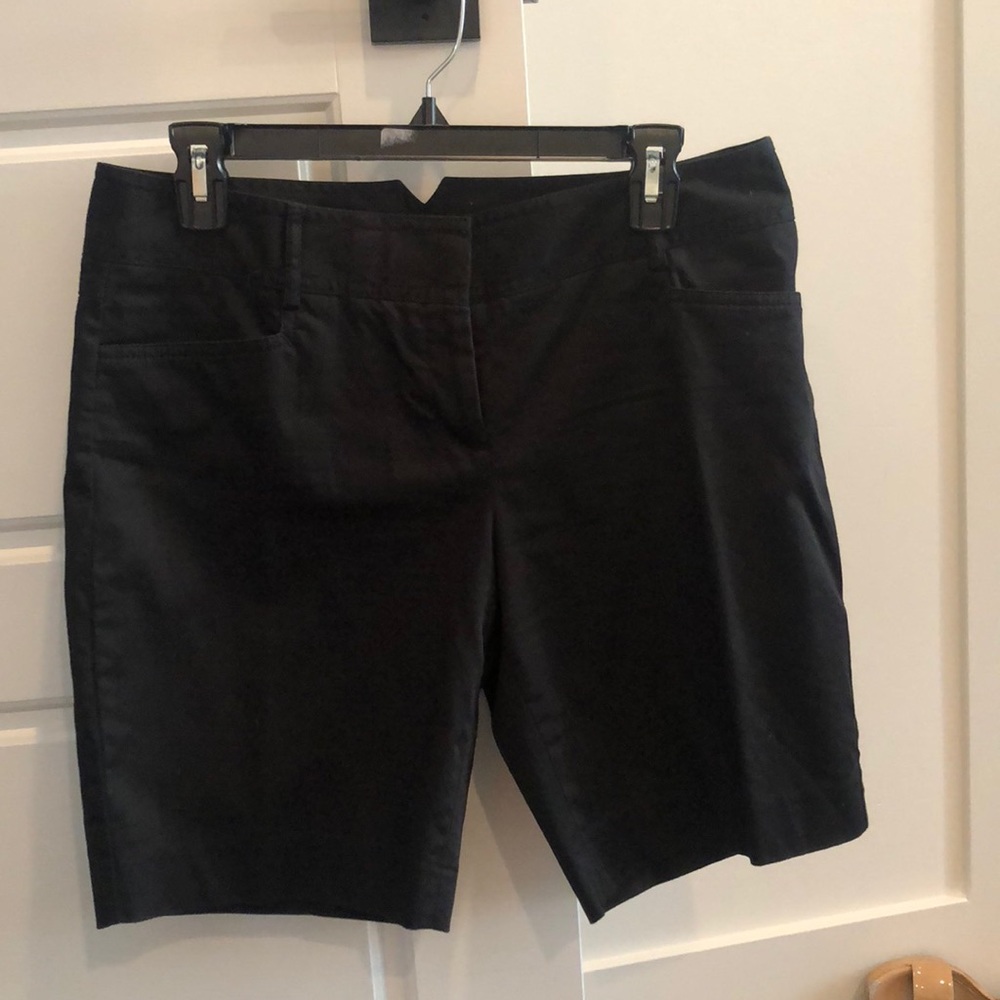 Black dress shorts